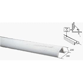 CRL White Snap-In Vinyl Glazing Bead 72 in long - 20 Pack by C.R. Laurence