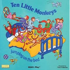 Ten Little Monkeys Jumping on the Bed (Classic Board Books with Holes)