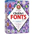ClickArt Fonts Version 4 DVD Software 2006 for PC