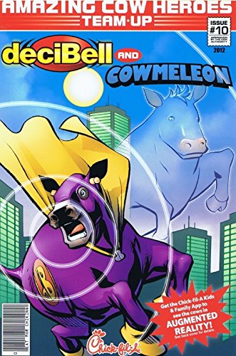 Amazing Cow Heroes :deciBell And CowMeleon Issue #10 Chick-fi-A (Amazing Cow Heroes)