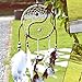 Weixinbuy Taiji Dream Catcher with Feather Wall Car Hanging Decoration Ornament