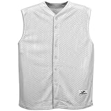 Intensity Men's Sleeveless Button Front Mesh Jerse
