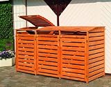 Mülltonnenbox für 2 Tonnen