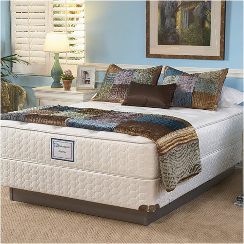 Kitchen: Sealy 50481230 / 60400X30 Sealy Posturepedic Twin Timber Oaks Firm Mattress Set