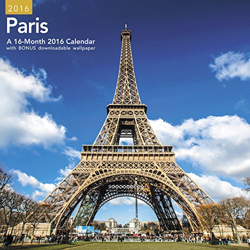 Paris Wall Calendar (2016)
