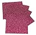 Expressions Vinyl - Blush - 9in. x 12in. 5-Pack Siser Glitter Iron-on Heat Transfer Vinyl Sheets