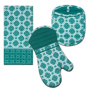 Turquoise Designs Uptown Cafe Towel Set