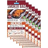 Camerons Products Emeril-Approved Smoker Bags, Hickory, 6 Count