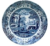 Spode Blue Italian Earthenware 8-1/2-Inch Pasta Bowl