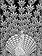 Coloring Board: Peacock