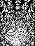 Coloring Board: Peacock