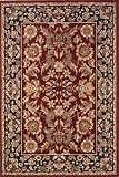 Minaret Area Rug, 33"x411", RED BLACK
