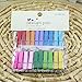 Homeout 4Packs/80Pcs Mini Colorful Natural Wooden Photo Paper Peg Pin Clothespin Craft Clips