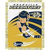 NHL Predators Baby Triple Woven Jacquard Throw