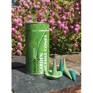 Amazon Lights New All-Natural Insect Repellent Outdoor Garden Incense Cones - Set of 50... by 