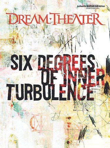 Dream Theater Six Degrees Of Inner Turbulence Authentic Guitar-Tab Edition