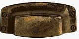 Classic Hardware #CL-100285.09 1.26 AB Dark Bin Pull