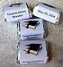 210 Graduation Themed Personalized Candy Wrappers, Adhesive Stickers, Labels for Your Hershey Nuggets. Make Great Party Favors!