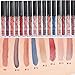 SHERUI 3pcs Madly MATTE Lipstick Lipgloss Bold Vivid Color Matte Lipgloss (16colors for choose)