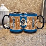 MLB Toronto Blue Jays 15-Ounce Black Nostalgic Mug (2 Pack)