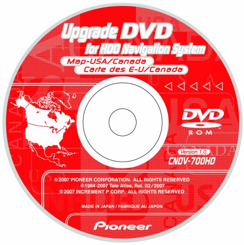 Pioneer CNDV-700HD MBG-A Distributor New Model AVIC-Z1 Update Disc