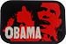 Mens OBAMA Punk Rock Metal Belt Buckle