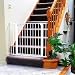 KidCo G15 White Center Gateway with Walk Through Pressure Gate
