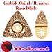 Carbide Finger / Triangular Grout Rasp Oscillating Multi Tool Saw Blades for Fein Multimaster Bosch Multi-x Craftsman Nextec Dremel Multi-max Ridgid Dremel Chicago