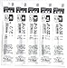 Zebra Sarasa Clip 0.3 Gel Ballpoint Pen Black Ink Refills, 0.3mm, Set of 5 (Japan import) [Komainu-Dou Original Package]