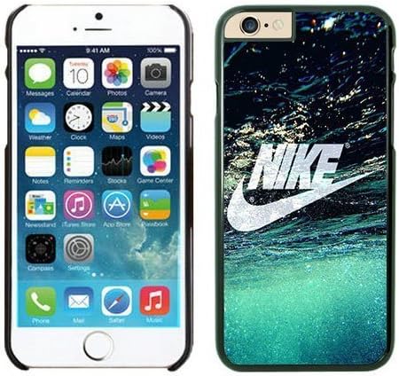 Just Do it Nike logo image Custom iphone 6 6S - 4.7 Inch Individualized Hard Case TPU black rob style 05J