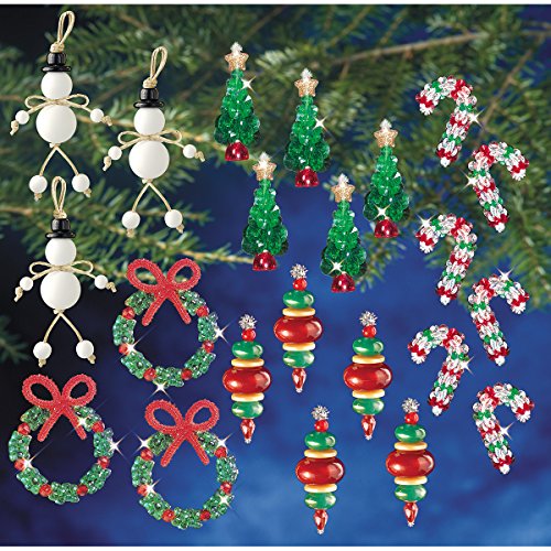 Holiday Beaded Ornament Kit CollectionNew Traditional Makes 100