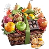 Golden State Fruit Orchard Delight Fruit and Gourmet Basket Gift