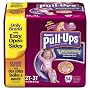 Huggies Pull-Ups Nighttime Training Pants Size 2T-3T Biggie Pack Girl, 54-Count
