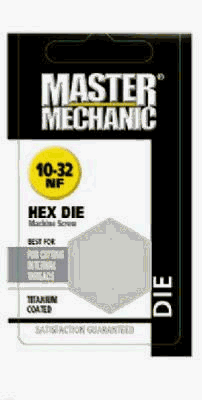 Mibro #788446 MM 6-32 NC Frac Hex Die