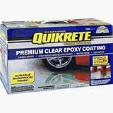 Valspar 002.0050032.022 Quickrete Clear Epoxy Garage Floor Coating