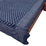 Block Print Bed Spread Bedroom Accessories Size Queen (bcov580)