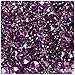 BEADTIN Dark Purple Amethyst Transparent 18mm SunBurst Craft Beads (150pc)