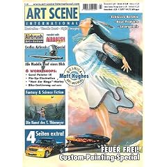 ART SCENE INTERNATIONAL - AIRBRUSH Art+Action/AIRBRUSH-Total-Custom-Painting-Special-6 WORKSHOPS-Illustration-Visuelle Kunst-Digital Imaging (Spritzpistole Heft-Nr. 63 (04/05 JULI-AUGUST)