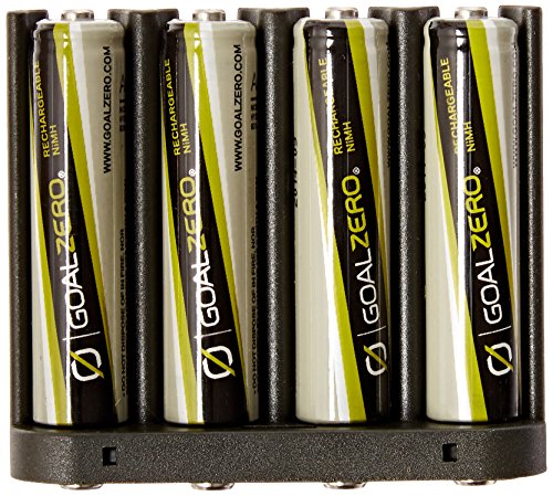 Goal zero 11407 aaa nimh rechargeable battery 4 pack wi…