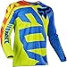 Fox Racing 180 Nirv Men's Off-Road Motorcycle Jerseys - Yellow/Blue