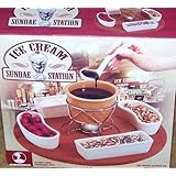 ICE CREAM SUNDAE STATION & Dessert Maker - 9 Piece Set