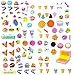 3D-SET009 - 8 Sheets of 3d Stickers For Kids (Food Stickers, Fruit Stickers, Vegetable Stickers) - Puffy Stickers - Dimensional Stickers - Cool Stickers - Size 3.75 X 7.5 Inch./sheet