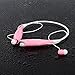 Universal PChero Wireless Music Stereo Headphones Headset Earphone for iPhone, iPad, Samsung, HTC - Bluetooth Enabled Devices - Using Voip, Skype and Online Talking - [Pink]