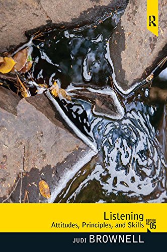 Listening: Attitudes, Principles, and Skills