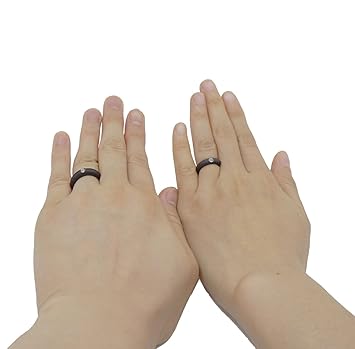 Silicone womens wedding ring