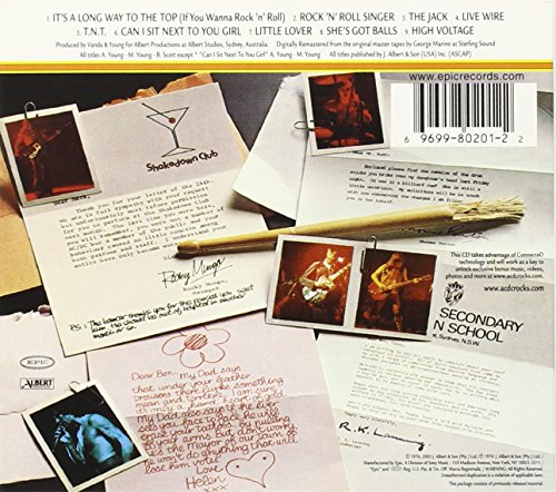 Original album cover of High Voltage by AC/DC