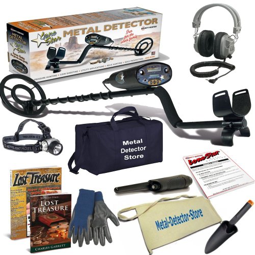 Bounty Hunter Lone Star Metal Detector W/8