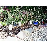 Solar Candle Pathmarkers Rechargeable Garden Patio