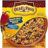 Old El Paso Chipotle Black Bean and Corn Bowl, 2.7 Ounce (Pack of 12)