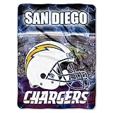 San Diego Chargers 60x80 Aggression Raschel Throw